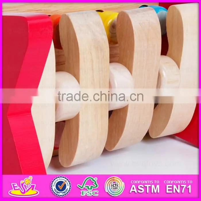 2016 hot sale baby wooden toy hammer W11G023