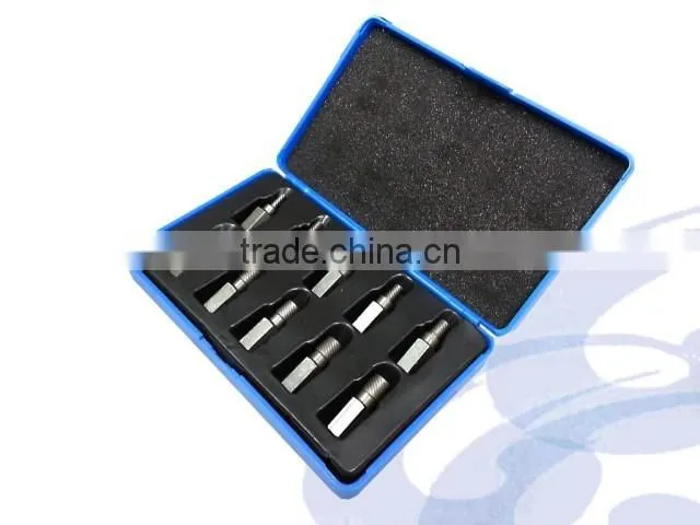 Hex Head Mult-Spline Screw Extractor Set