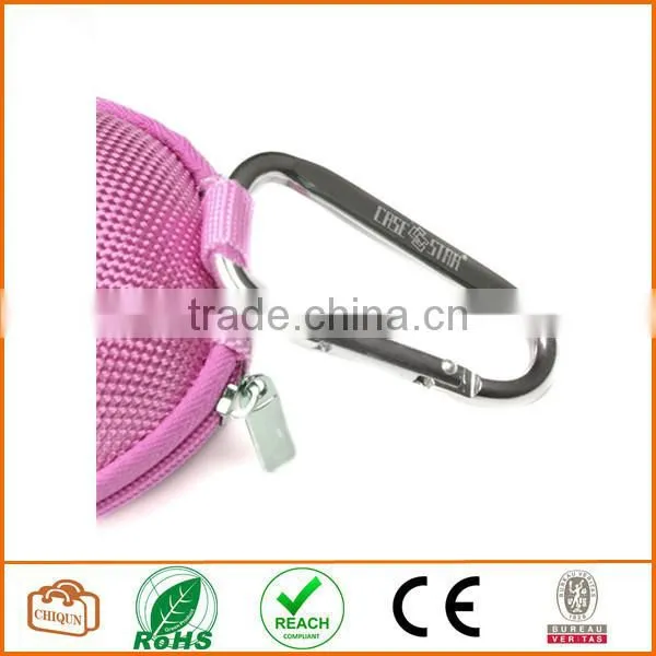Pink Earphone handsfree headset HARD EVA Case