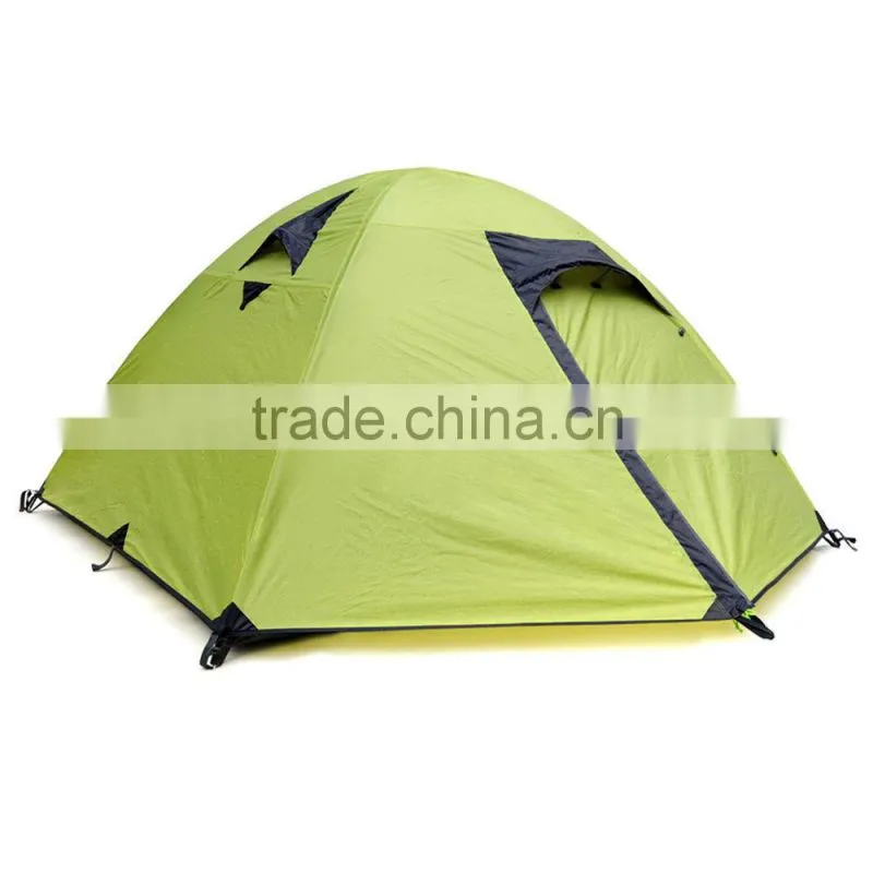 3 Person Double-layer Waterproof Camping Tent Backpacking Hiking