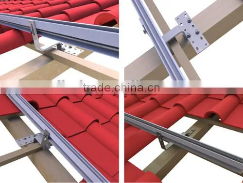 Solar roof hook