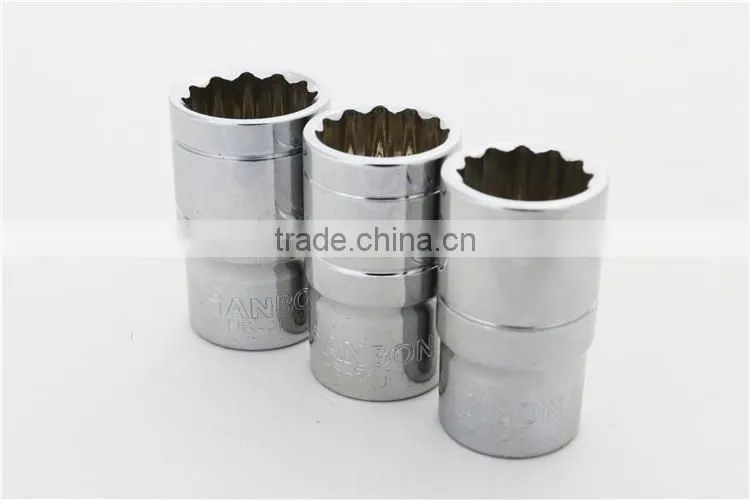 1/2'' Metric Dual Color Hexagonal Mirror Sockets CR-V