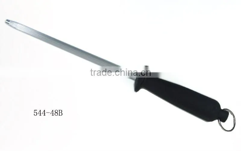 544-48B 8 " SHARPENING STEEL WITH PP HANDLE