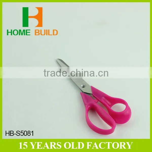 Factory price HB-S5081 5" Stainless Steel Home scissors with red handle