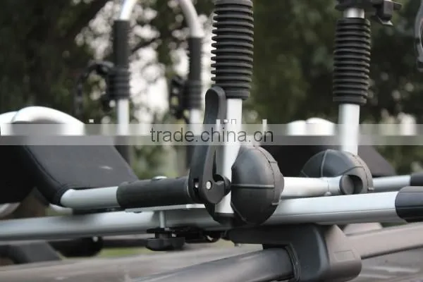 Car aluminum kayak roof rack,foldable kayak roof rack with tie-down straps