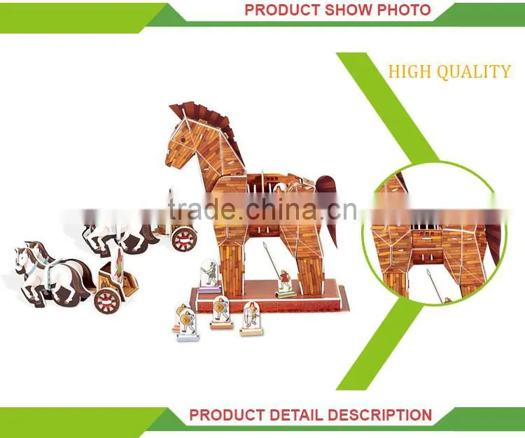 Funny 3d puzzle game children intelligence toy iq puzzle