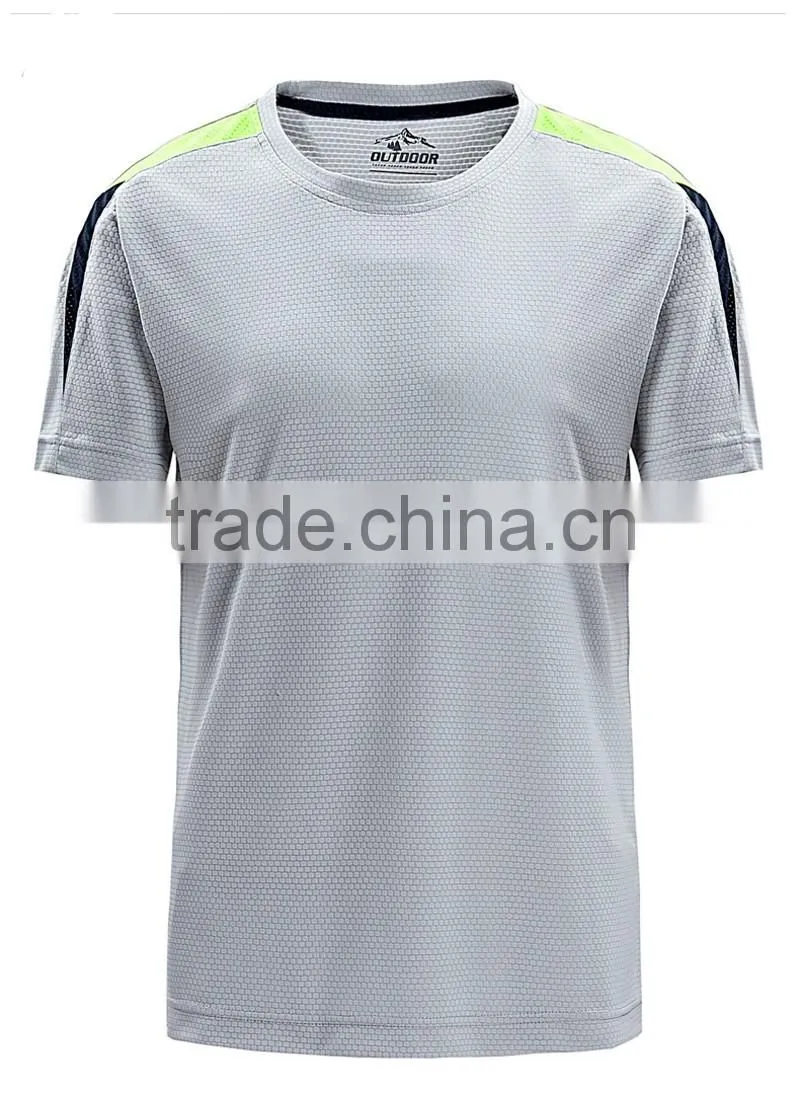 2016 new quick dry t-shirt outdoor clothes drying sport unifrom