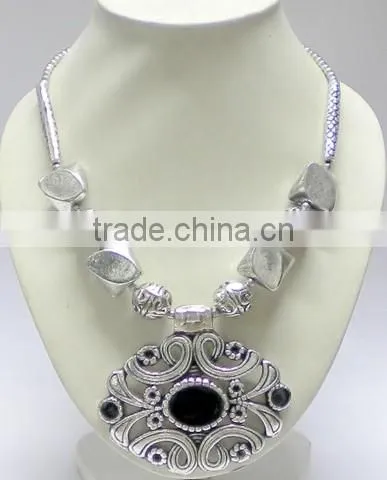 beaded necklace