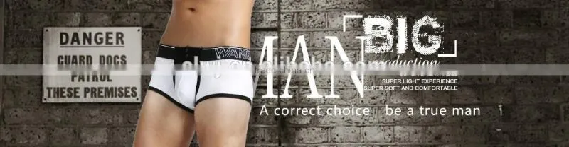 Man boxer underwear environment protect frabic sexy man underwear
