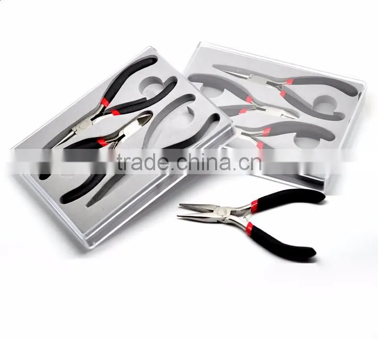 Beading Tool 1Box(3PCs) Jewelry making Stainless Steel Pliers