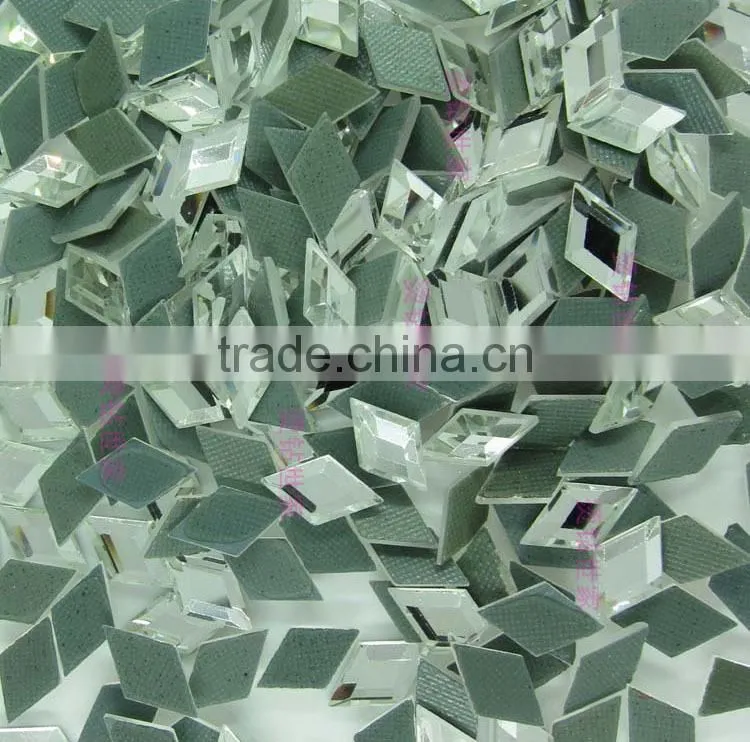 Diamond Rhombus shape fancy hot fix rhinestone