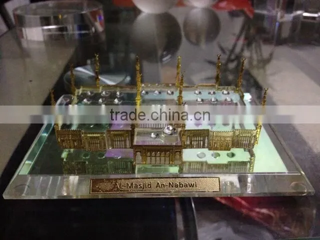 Crystal Mosque Sheikh Zaid Model For Gifts Arabic and Muslim