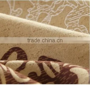 2014 100% cotton family pattern quilt cover set