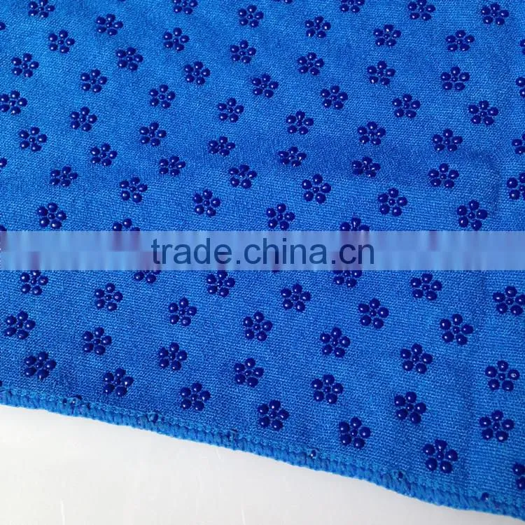Towel yoga mat fabrics yoga towel gymnastics with mesh bag