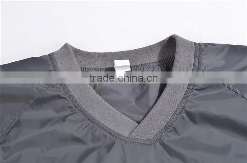 pullover windbreaker,blank windbreaker,plain windbreaker