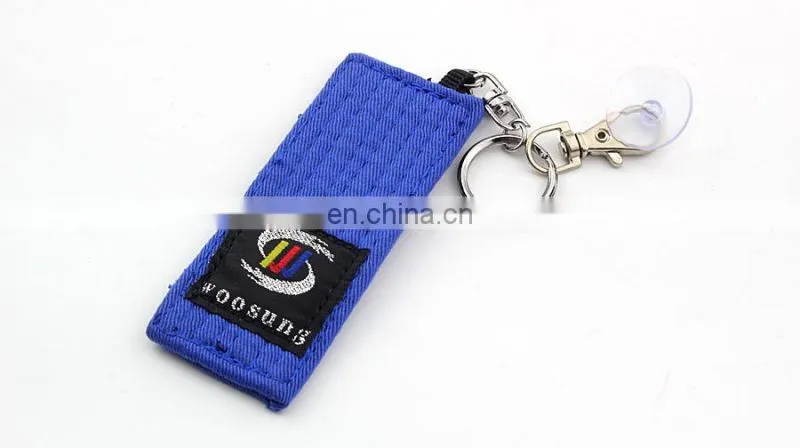 Taekwondo accessories martial arts belt key chain