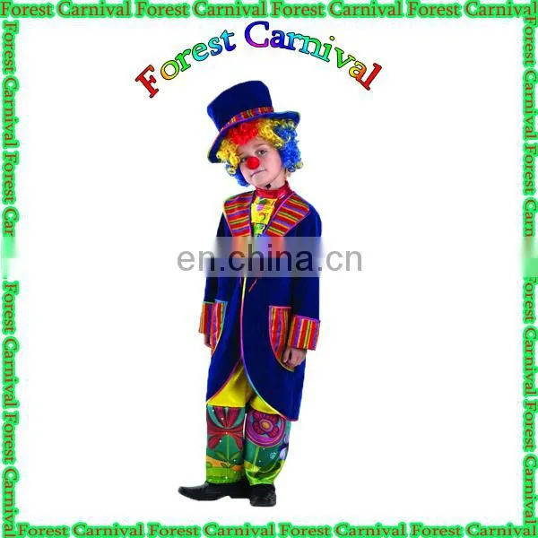 926 Funny Kids Cosplay Colorful Clown Costume For Sale