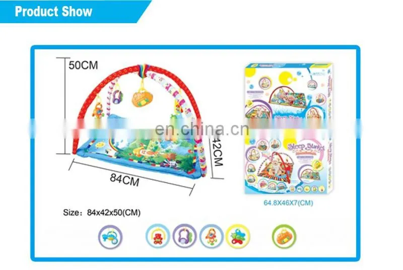 2017 new products Lamb foot piano body building (light music) play mat