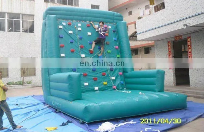 Outdoor Inflatable Climbing Wall/ inflatable sports game for children