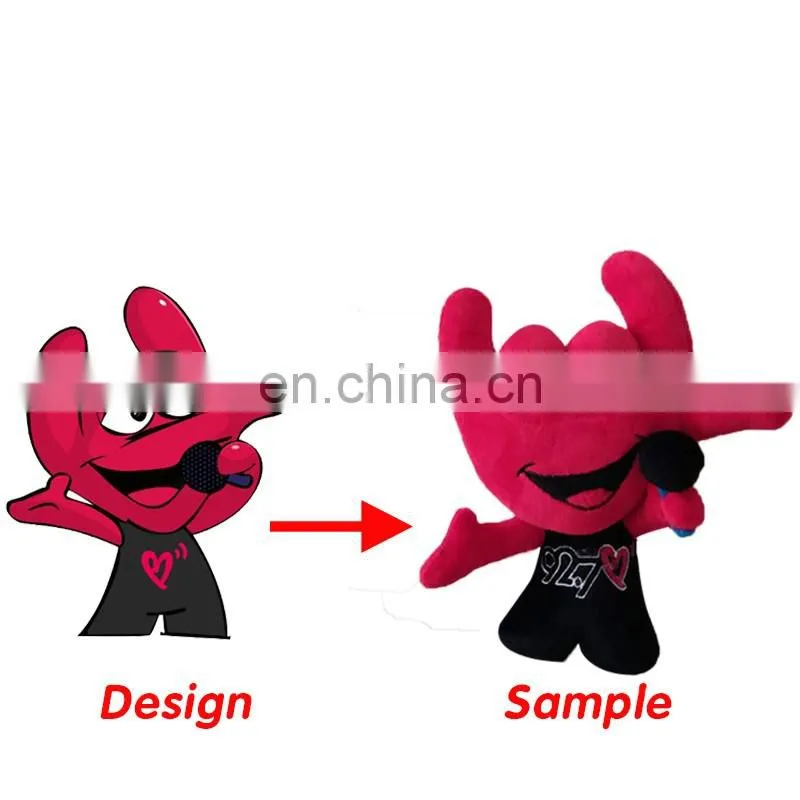colorful stuffed custom animals oem service cute dolls plush toys