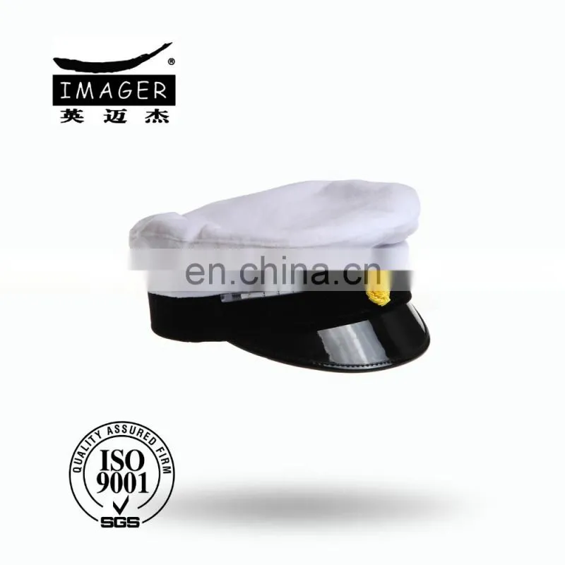 Plain Style Good Quality Customized Security Staff Cap for Student