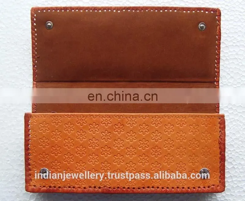 Genuine leather ladies purse wallet manufacturer, original leather ladies moneybag exporter