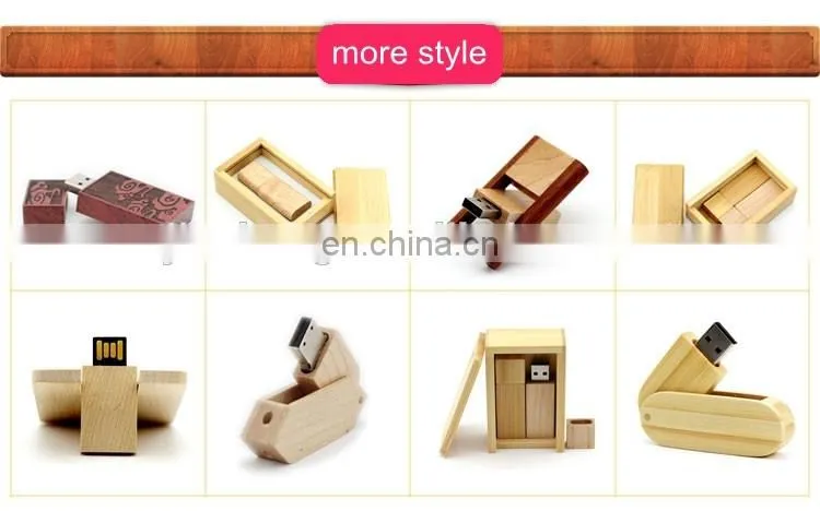 Personalized high quality wooden usb 3.0 32gb for sale