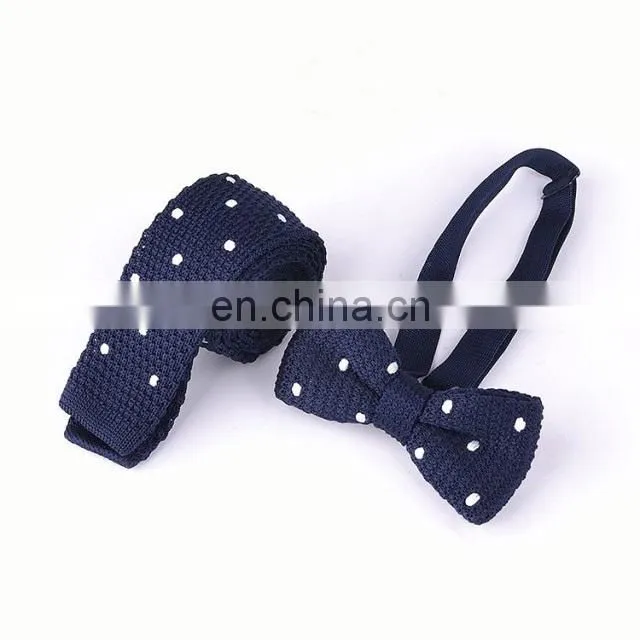cheap pre-tied silk knitted bowtie