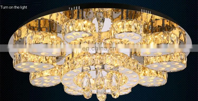 New product crystal home use led ceiling lamp for living room
