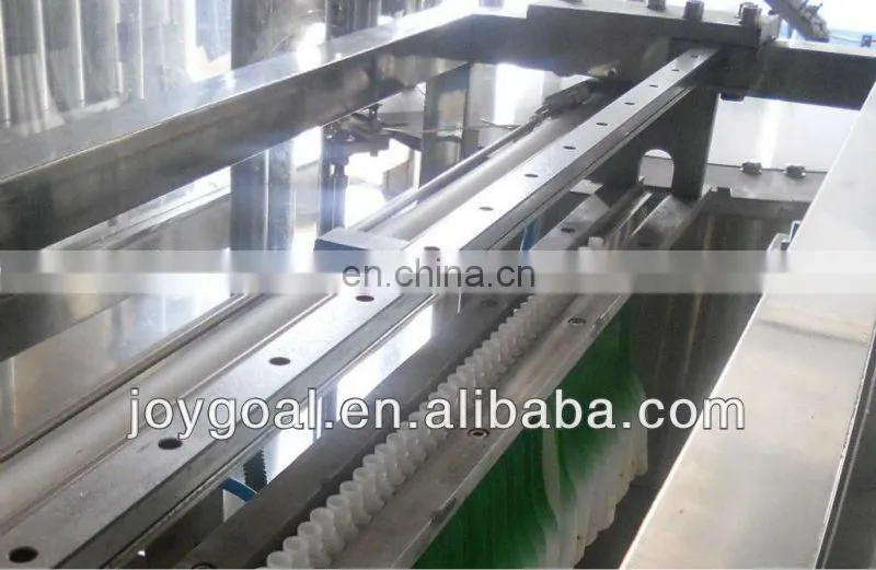 2 heads automatic stand up spout pouch filling and capping machine