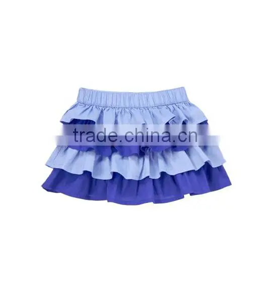 2014 New design of children's Patriotic Ruffle Skirt wear everyday