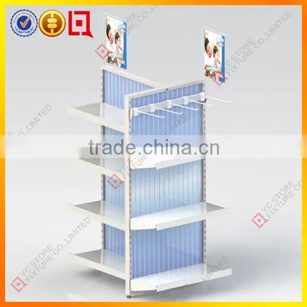 Fashion new design four tier populared wood food display rack