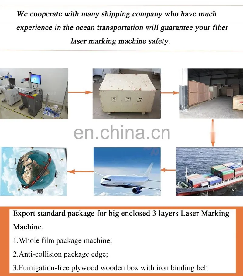 High quality fiber laser marking machine with slide table making machine for metal jewelry