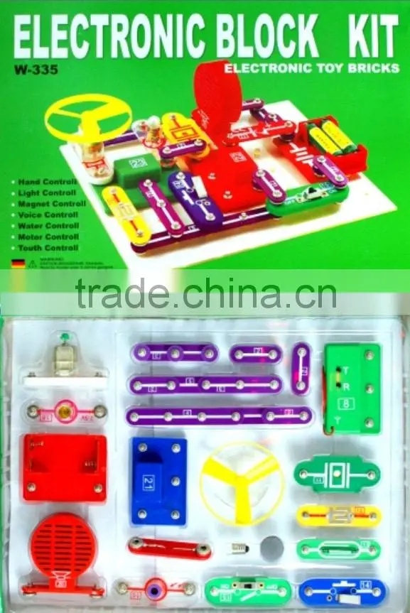 355 sets electric puzzle children educational science toy