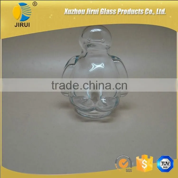 140ml Big Hero Shape Clear Glass Candy Jar
