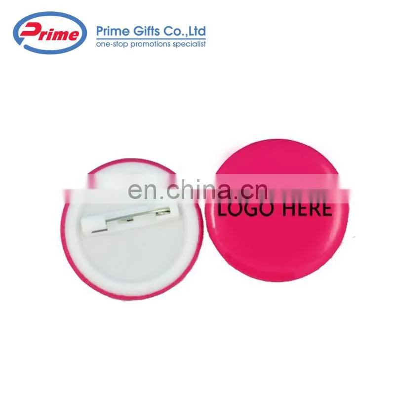 Wholesale Plastic Pin Badge with Custom Logo