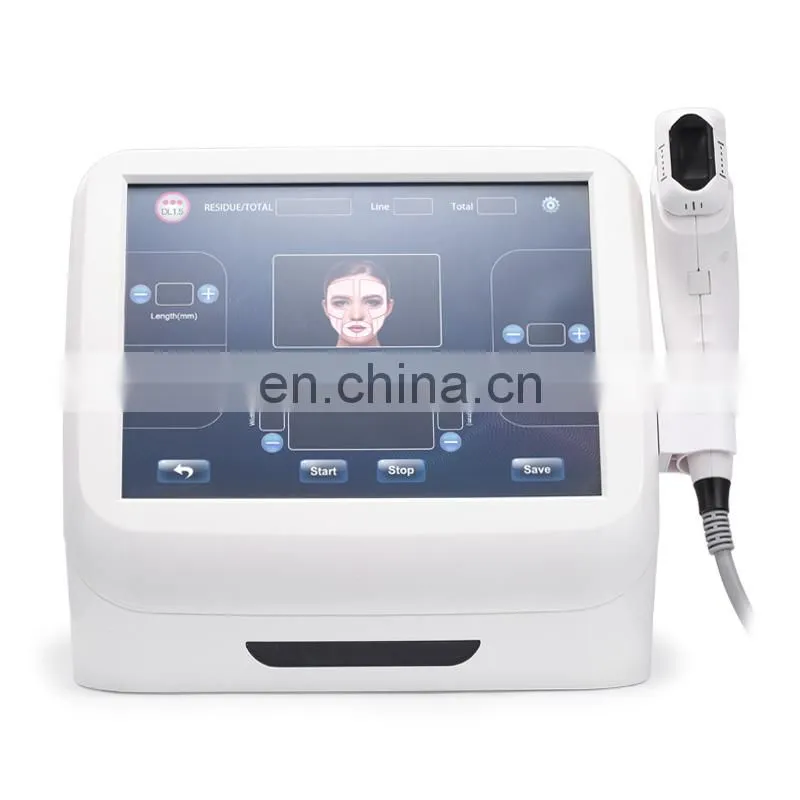 Portable 4d 12 lines beauty machine for anti-aging wrinkle removal