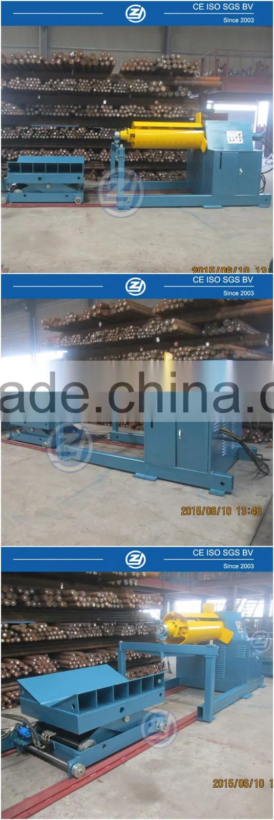 Automatic Hydraulic Uncoiler for Forming Machine