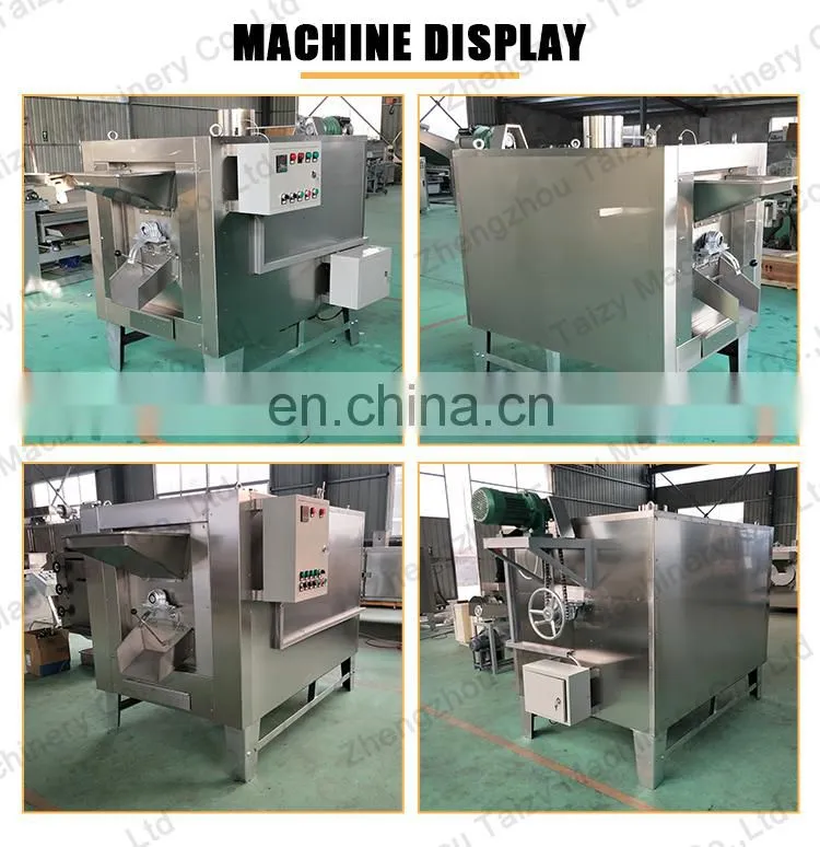 Peanut Roasting Nuts Sesame Soybean Corn Groundnut Roaster Processing Machine