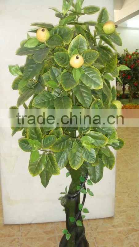 China indoor & outdoor artificial plants artificial green fruit trees on sale