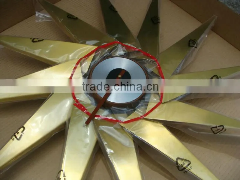George Turbine sun shape wall clock