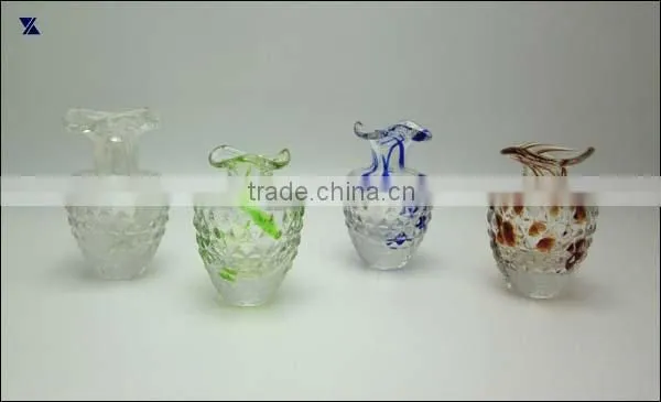 hand made cased glass perfume bottle scent bottle reed diffuser glass vase 60ml