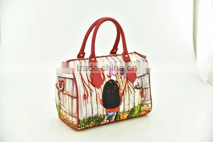118 canton fair show bag special craft digital printing cotton canvas tote bag