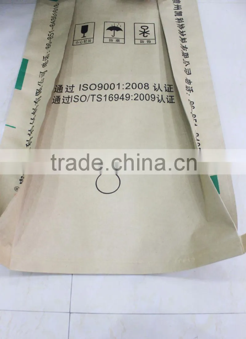 Kraft Paper Sack With PP Woven Bag For Packing
