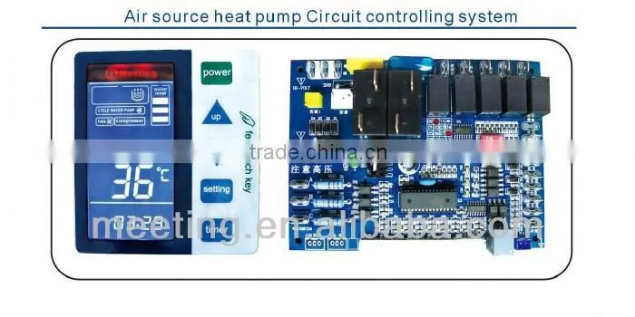 Air heater, air cooler flooring heating heat pump China manufacturer for commercial heating