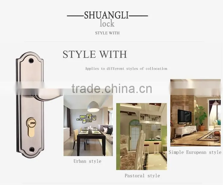 2015 Newest interior decoration door handle lock