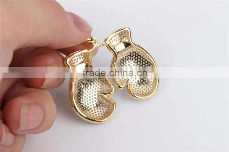 Top sales cheap copper hip hop pendant neckalce charm