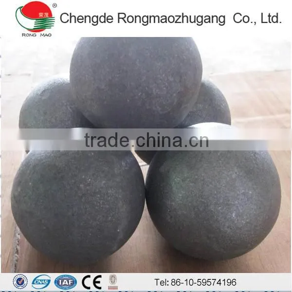 High hardness forged steel ball for ball mill