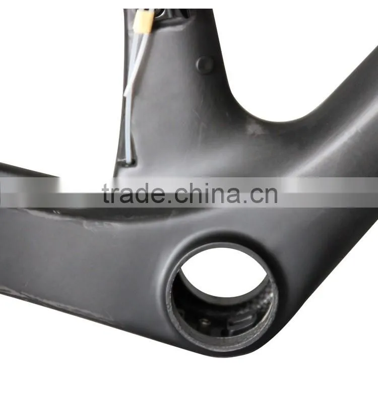 2016 Chinese Toray 700C thru axle BB386 carbon disc brake RD01 road bike frame