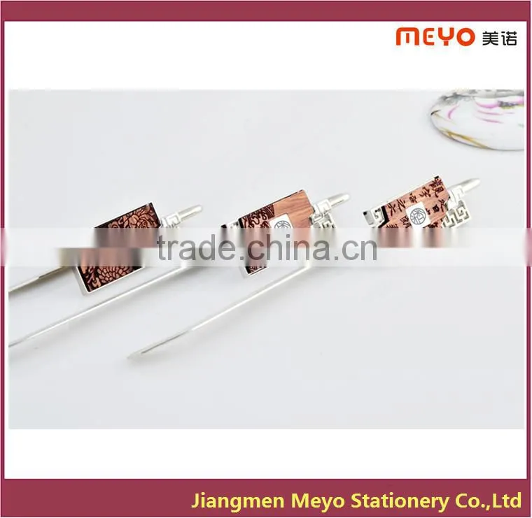 Art and Craft 2015 Gift Laser Engraving Metal Wooden Bookmark
